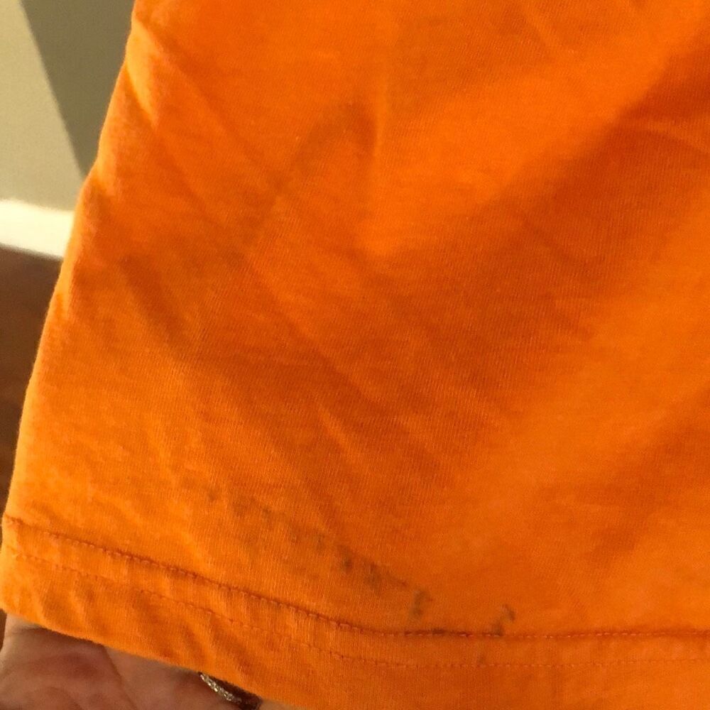 Polo ￼ Ralph Lauren boys orange long sleeve T-shirt size M 10 to 12 - Picture 4 of 4